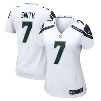 womens nike geno smith white seattle seahawks game player j